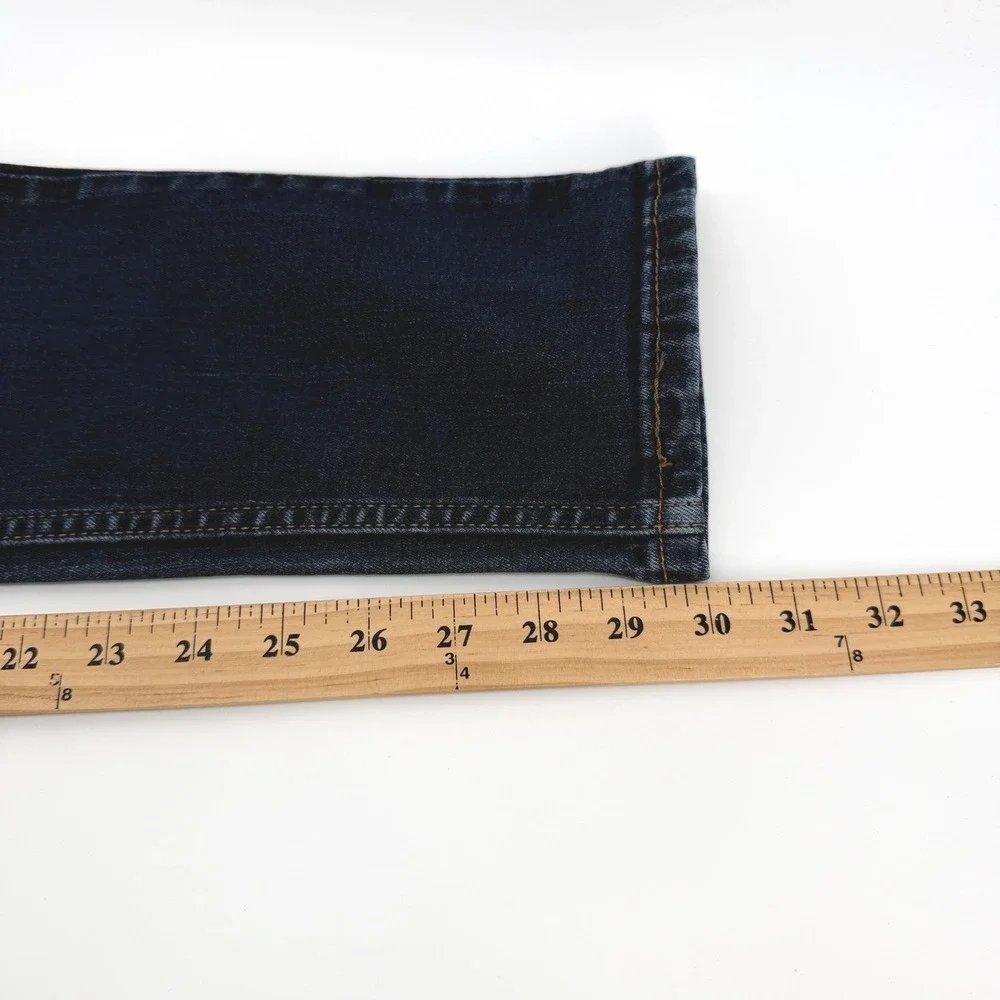 Levi's 510 Jeans Mens 32x30 (Tag 34x32) Dark Blue Denim Skinny Stretch Classic